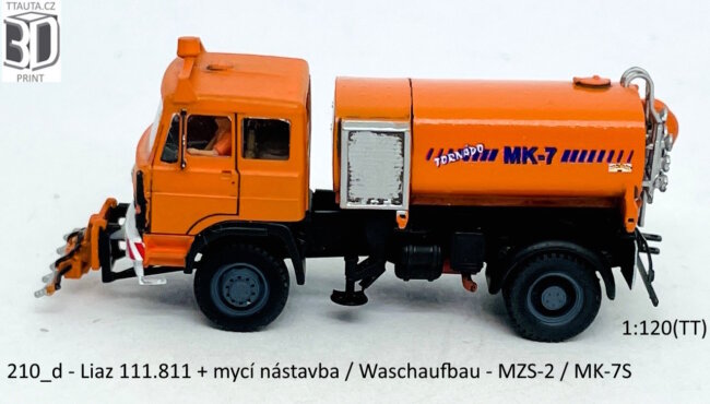 Liaz 111.811 údržba silnic mycí vůz – foto 2