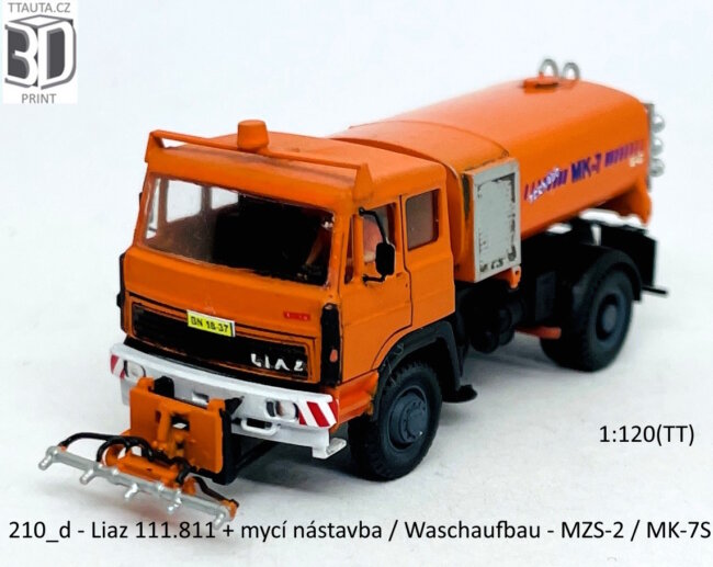 Liaz 111.811 údržba silnic mycí vůz