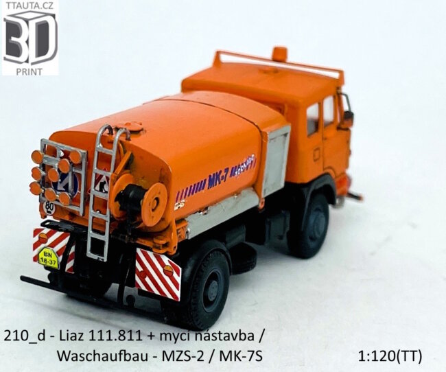 Liaz 111.811 údržba silnic mycí vůz – foto 1