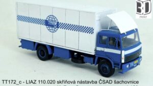 Stavebnice Liaz 110 skříňová nástavba – ČSAD – foto 2