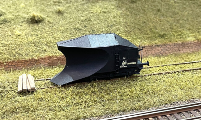 Stavebnice sněžného pluhu SP111 ČSD