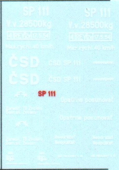 Stavebnice sněžného pluhu SP111 ČSD – foto 3