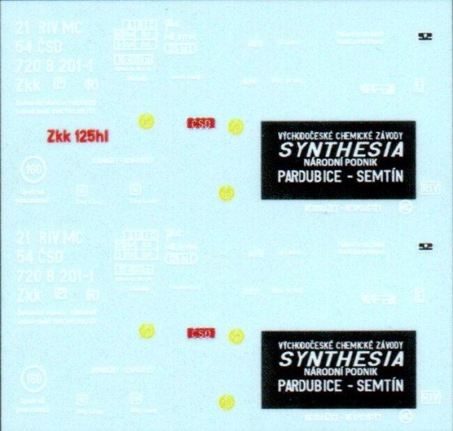 Stavebnice kotlového vozu R 125hl kyselina – foto 4