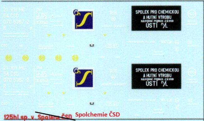Stavebnice kotlového vozu R 125hl kyselina – foto 3