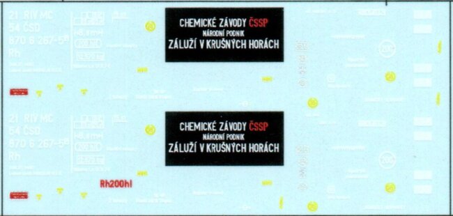 Stavebnice kotlového vozu Zek (Ra) 200hl izolovaný – foto 2