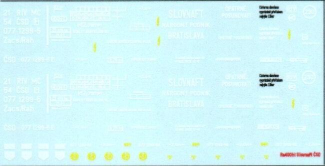 Stavebnice kotlového vozu Ra typ 341 400 hl – foto 6